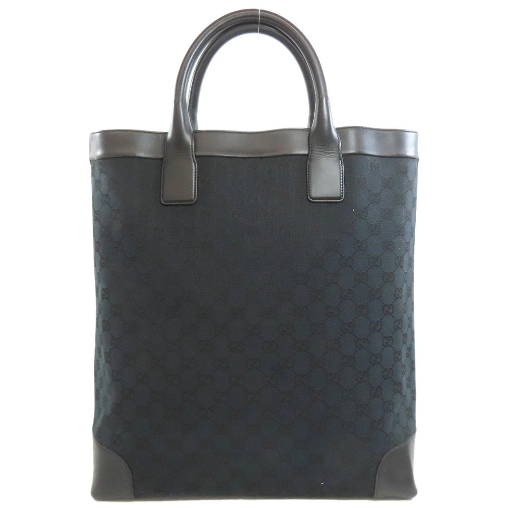 Gucci GG Canvas Bag Tote Shoulder Black